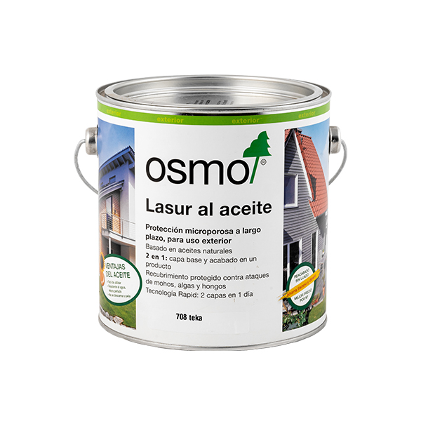 Lasure al Aceite para maderas exterior de OSMO
