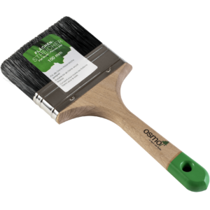 Brocha plana cerda natural 100 mm de OSMO
