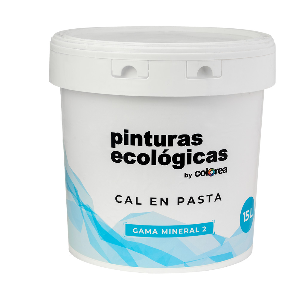 bote de cal aérea en pasta envejecida